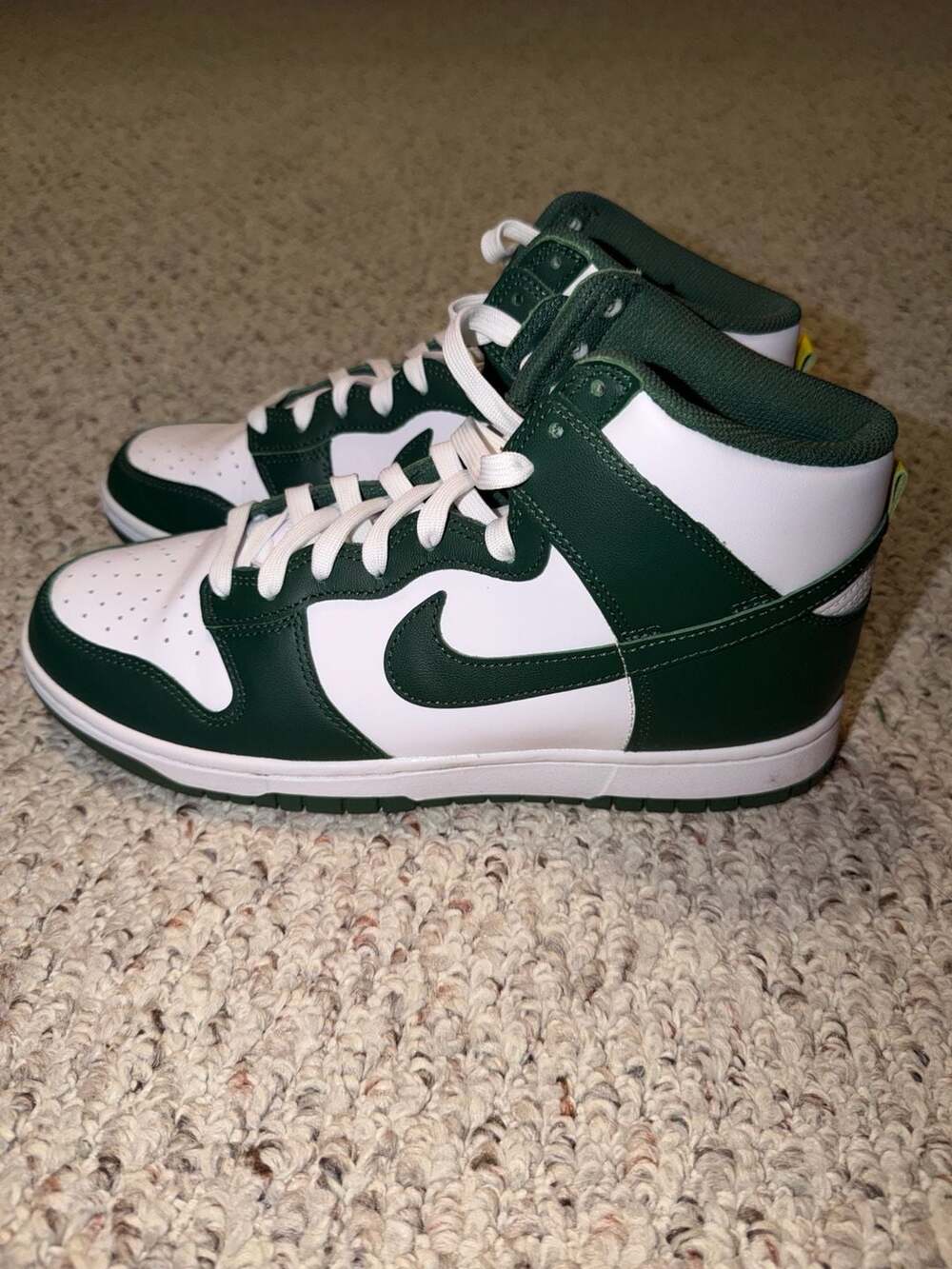 Nike Dunk High Retro Australia Noble Green White DD1399-300 Size 10